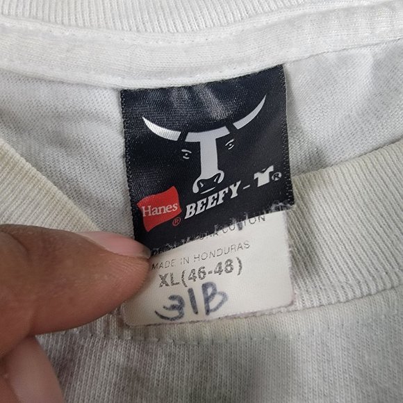 In N Out Quality You Can Taste Mens T-Shirt Size XL Hanes Beefy Short Sleeve - Picture 4 of 10